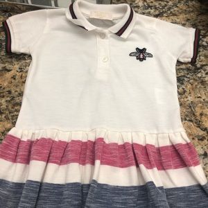Authentic Gucci polo dress size 4T